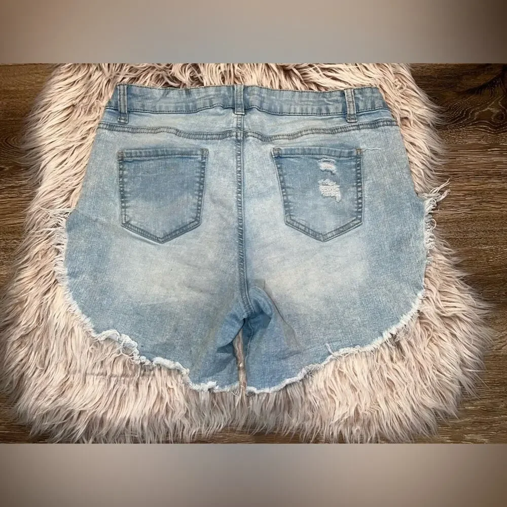 Blue Spice Women's Blue Jeans Shorts